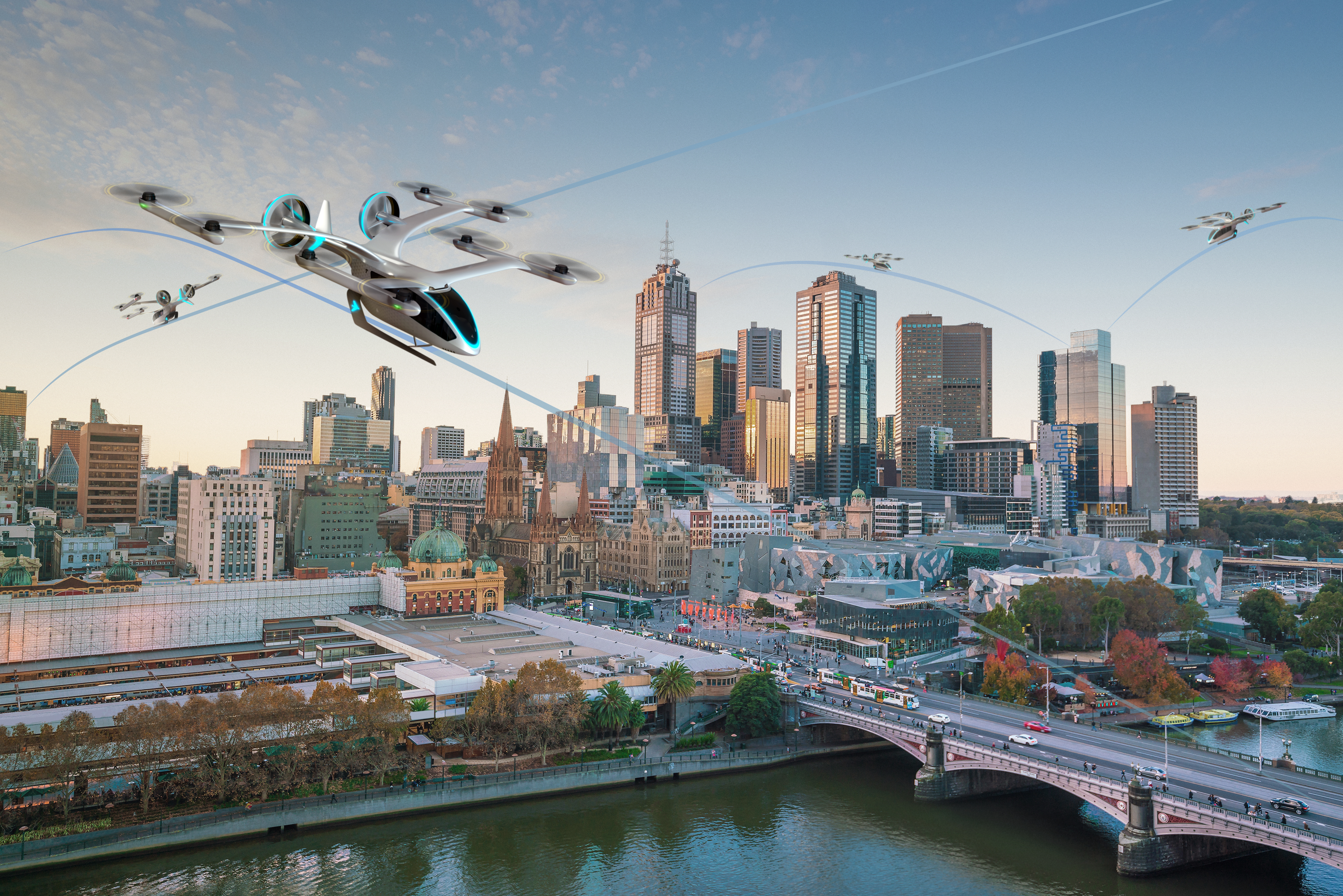 EmbraerX and Airservices Australia release concept for urban air mobility