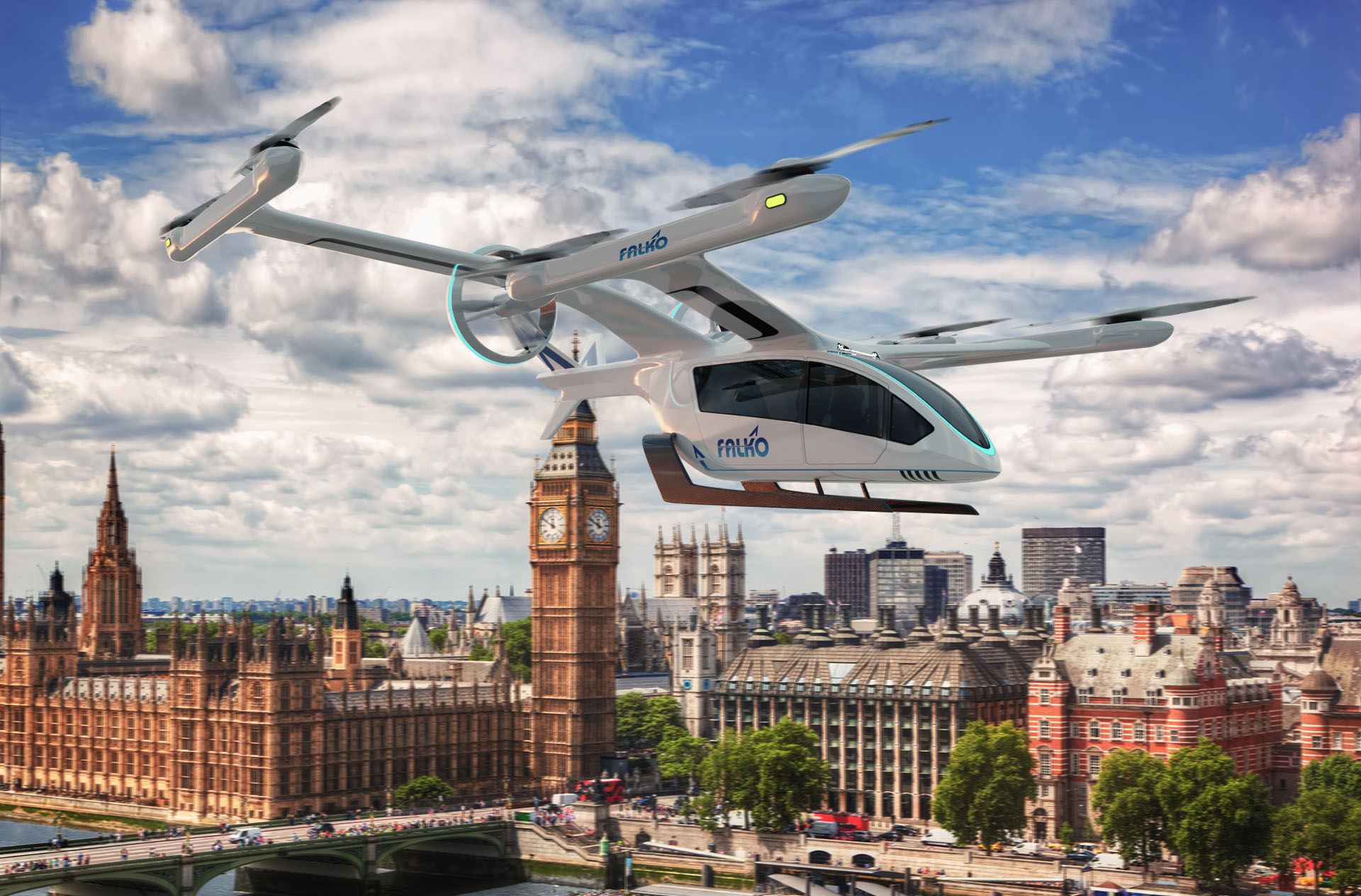 Falko signs eVTOL deal with Eve