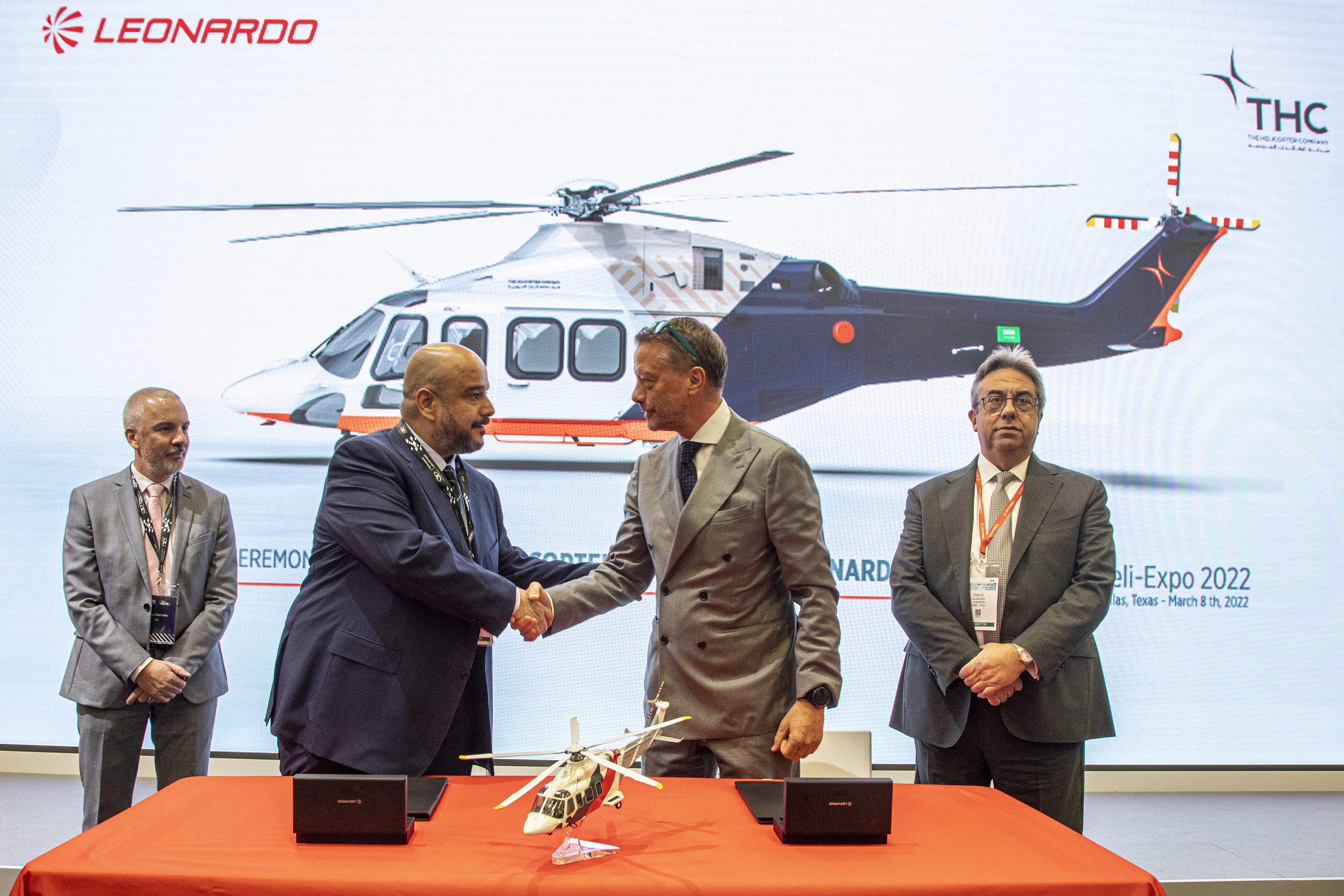 HAI HELI-EXPO 2022: THC and Leonardo bolster AW139 capabilities in Saudi Arabia