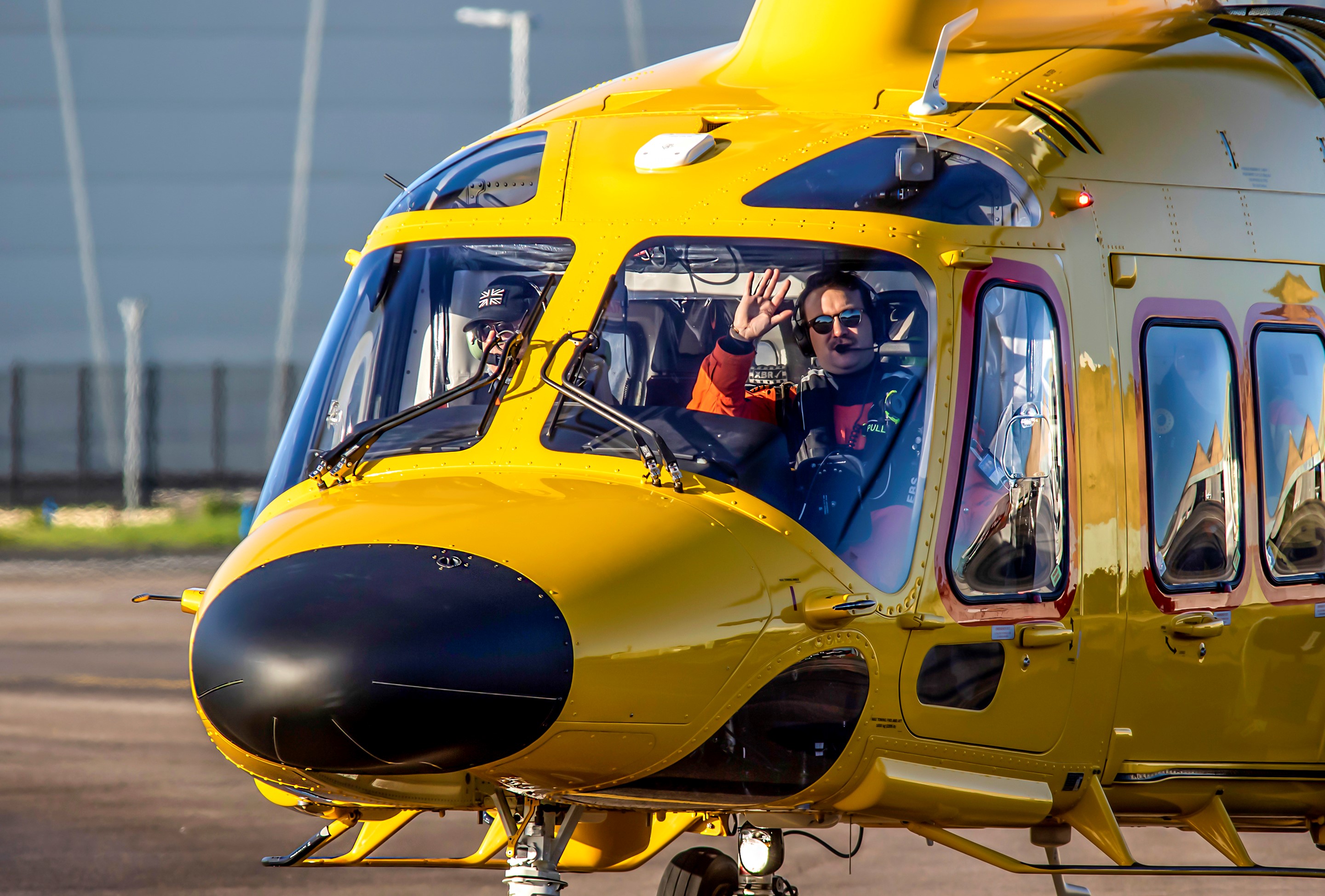 NHV hits flying hour milestone with the AW169 in Blackpool during pandemic