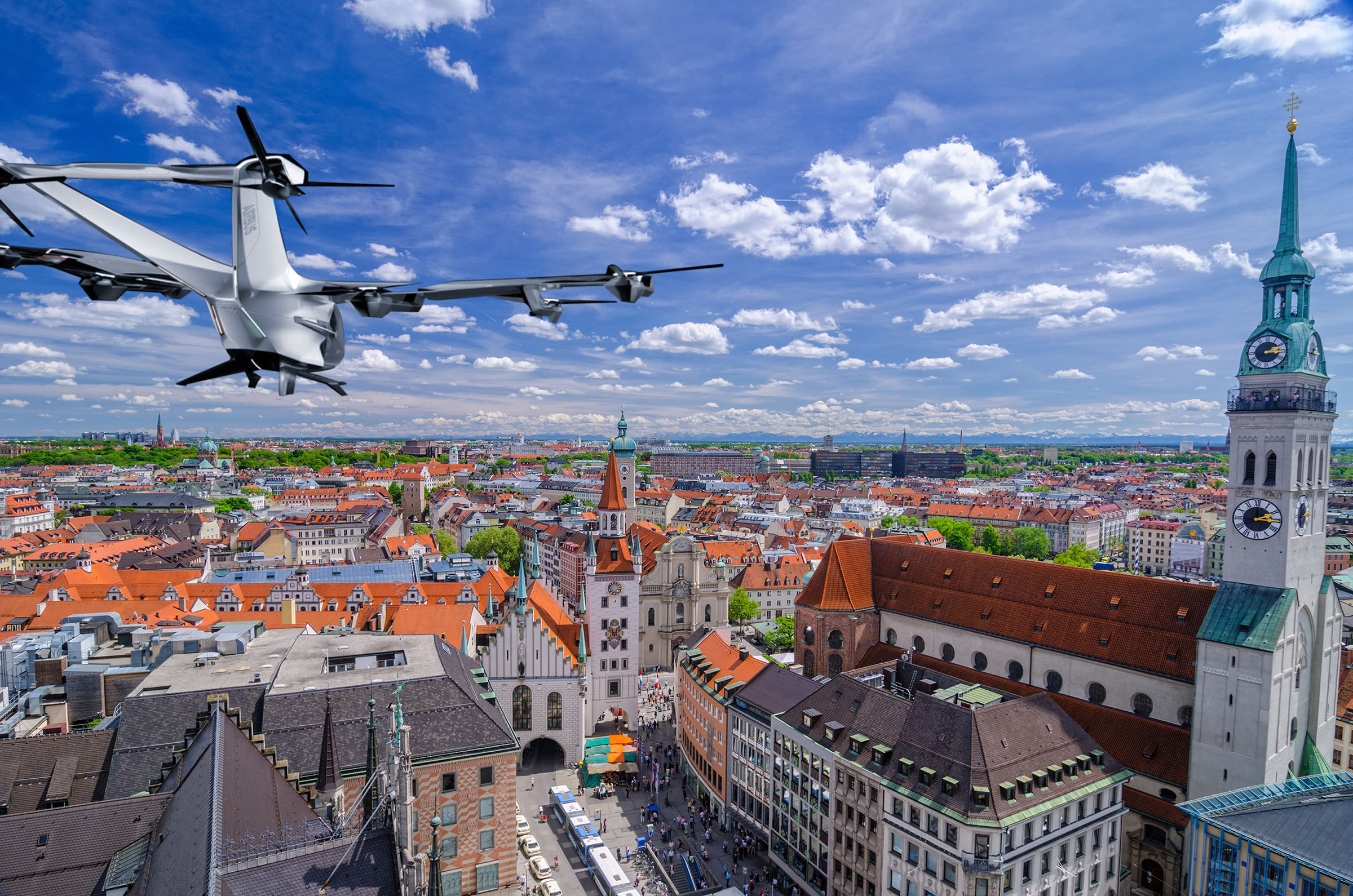 Airbus leads advanced air mobility initiative in Germany