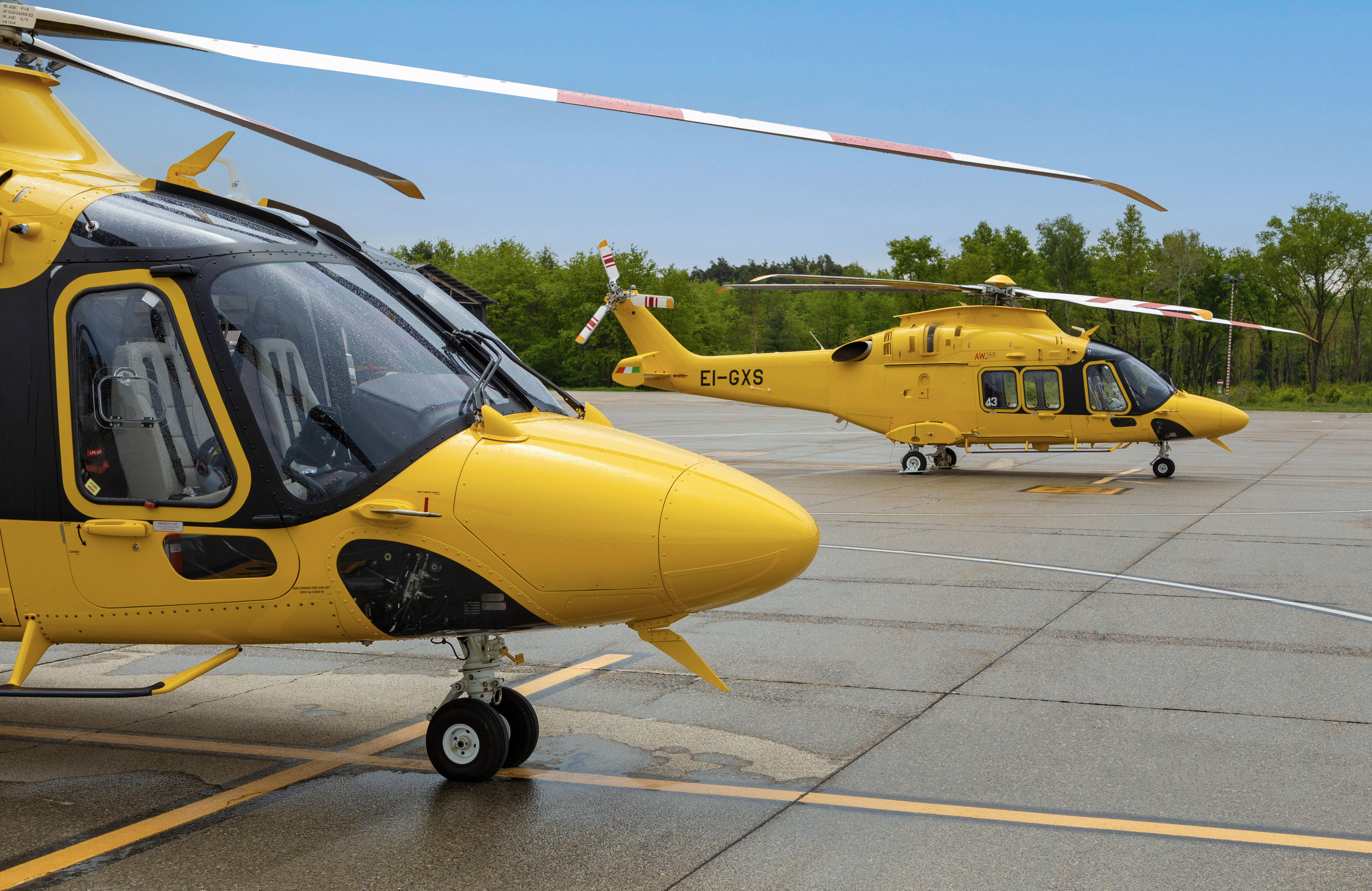 LCI and SMFL deliver two HEMS configured AW169s to Alidaunia