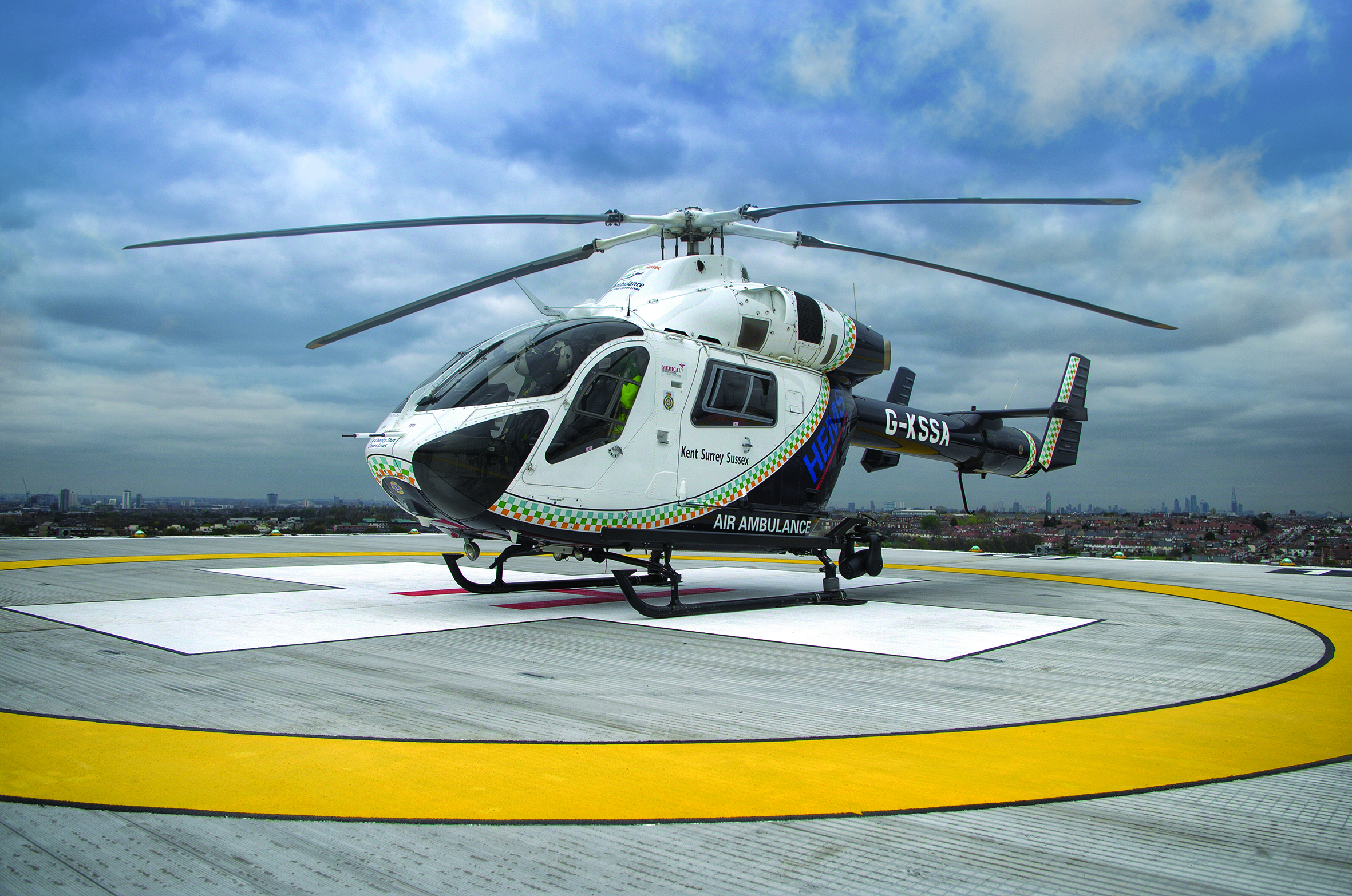 1,800 Missions flown into St George’s helipad in eight years