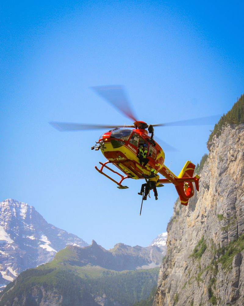 Air Glaciers Lauterbrunnen chalk up 500th rescue mission of the year