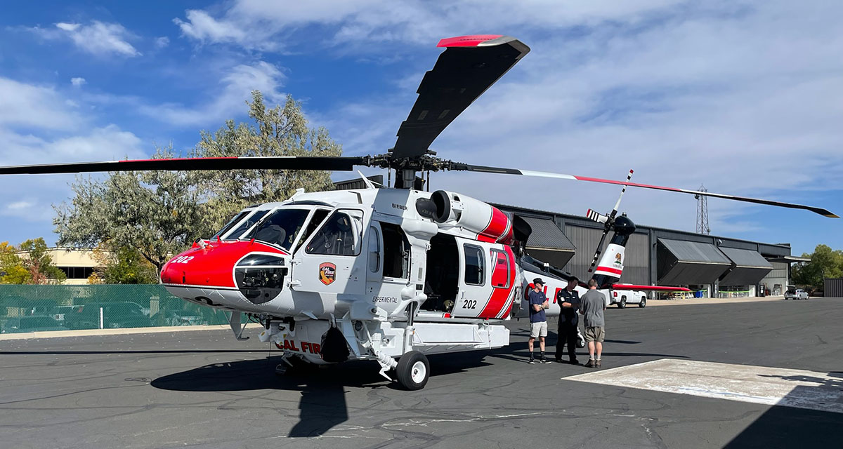 Cal Fire takes delivery of 10th Firehawk