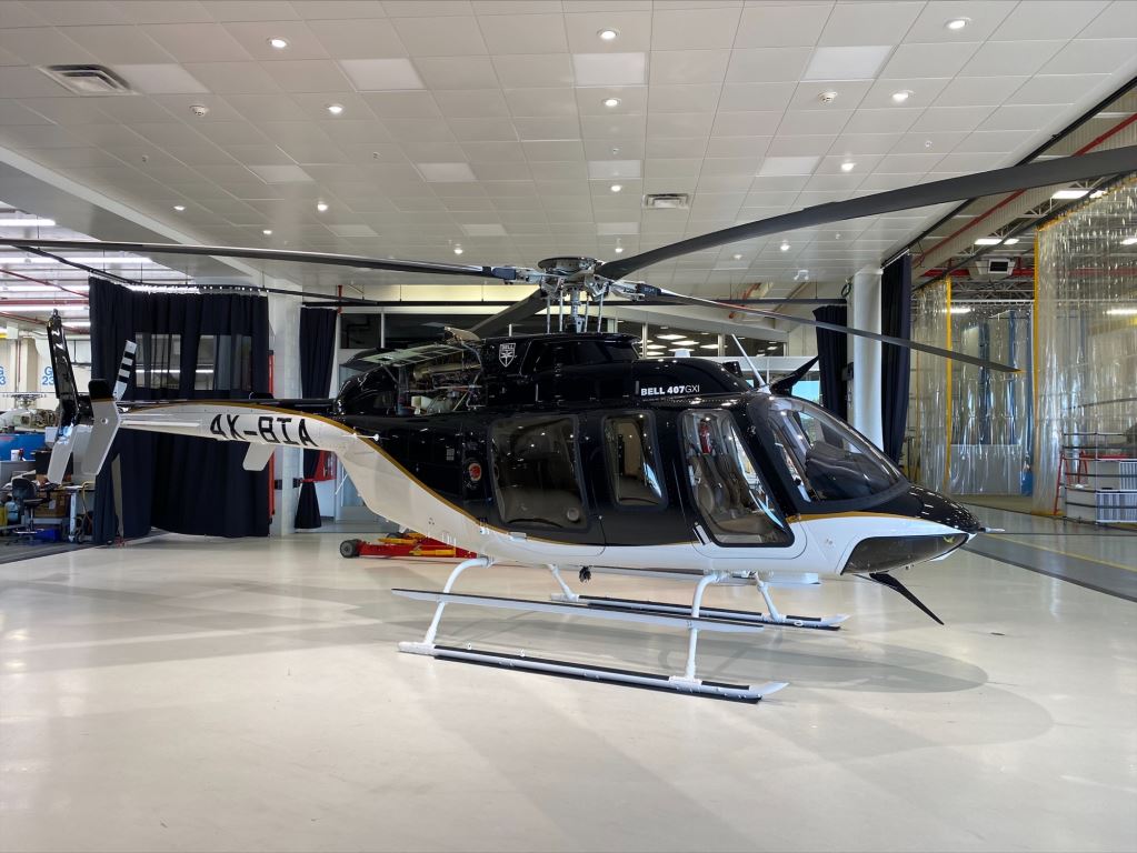 Bell 407GXi delivered to first Israeli customer