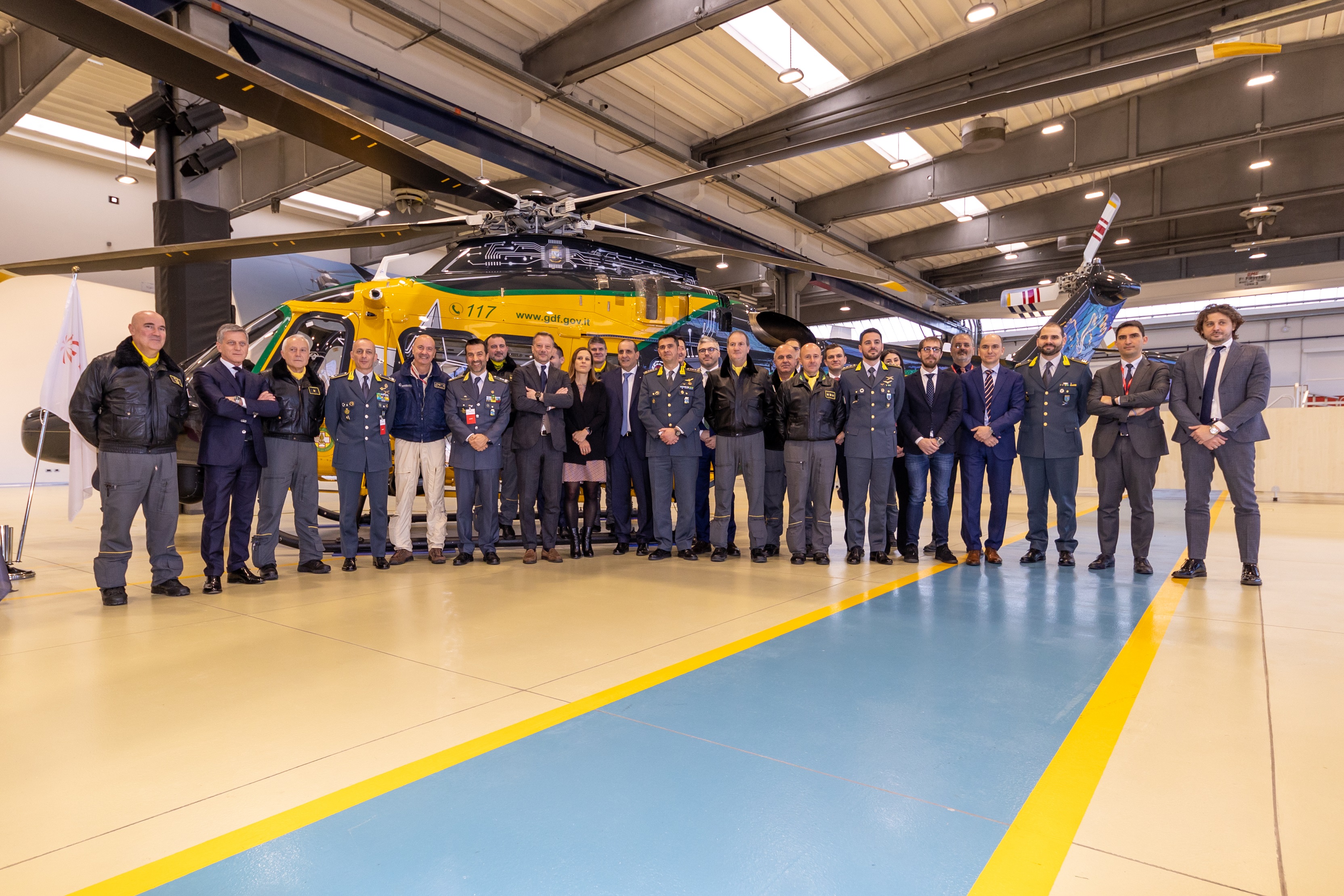 Guardia di Finanza receives first newly configured AW169M