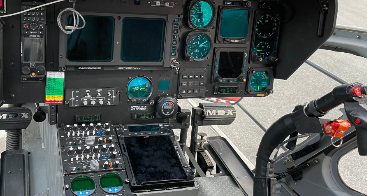 SPAES completes MD902 Garmin upgrade