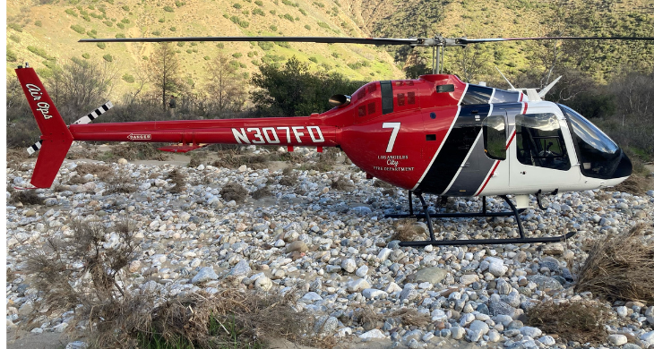 LAFD takes delivery of Bell 505 for airborne command missions