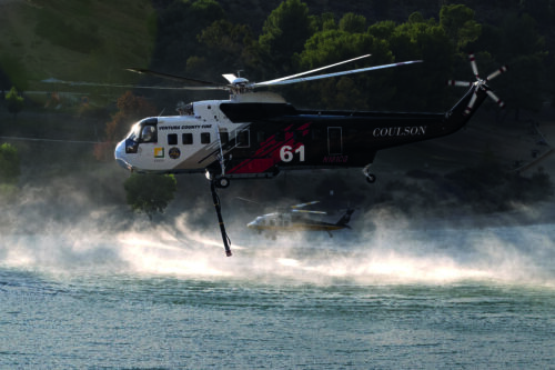 Coulson S61 Snorkel; Aerial Firefighting