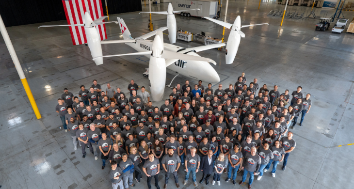Overair completes assembly of first full-size Butterfly prototype